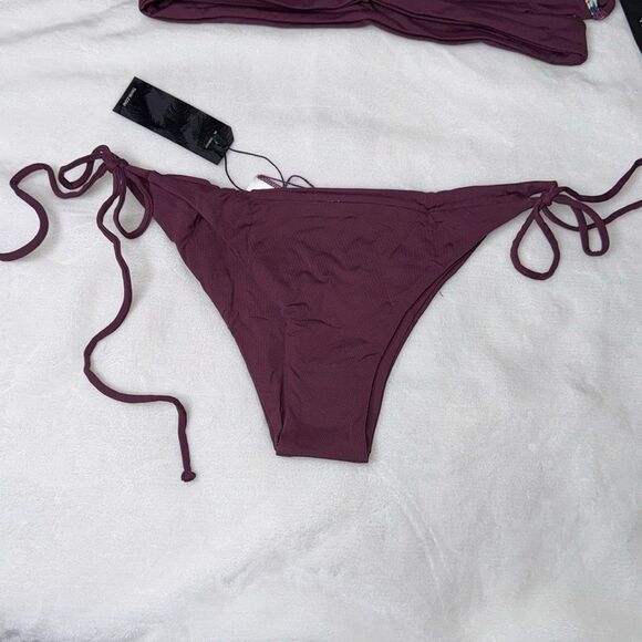 TAVIK JESSI Cutout Triangle Swim Top & JAX Swim Bottom Set Size Large - Picture 5 of 6